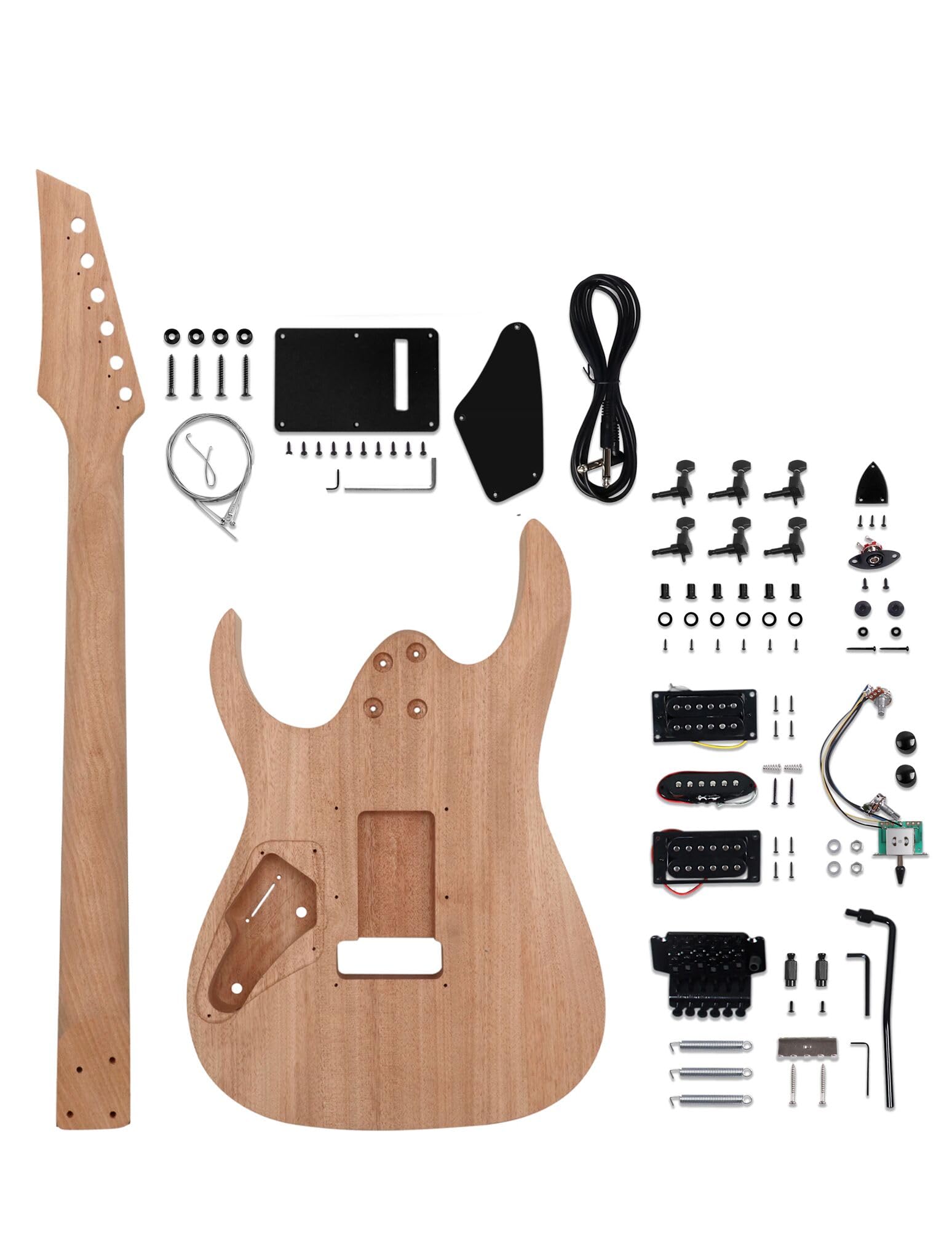 Amazon | Fistrock DIY エレキギターキット 初心者キット 6弦 右利き用